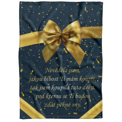 Deka 200 x 140 cm - Tato deka - pro muže