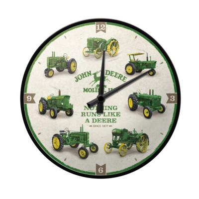 Nekupto Nástěnné hodiny John Deere (Model Chart)
