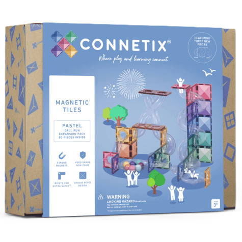 CONNETIX Pastel Ball Run Expansion Pack 80 dílů ~ 1