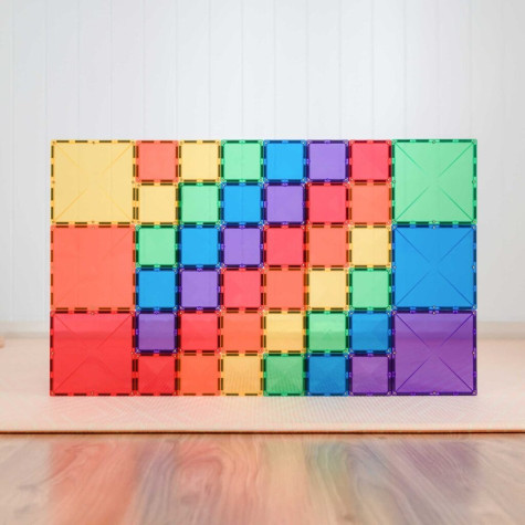 CONNETIX Rainbow Square Pack 42 dílů ~ 3