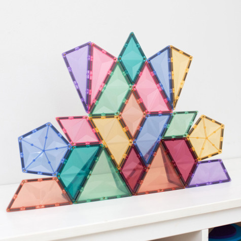 CONNETIX Pastel Shape Expansion Pack 48 dílů ~ 3