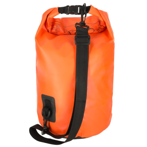 Nafukovací vodotěsný vak 15 L oranžový ~ 5
