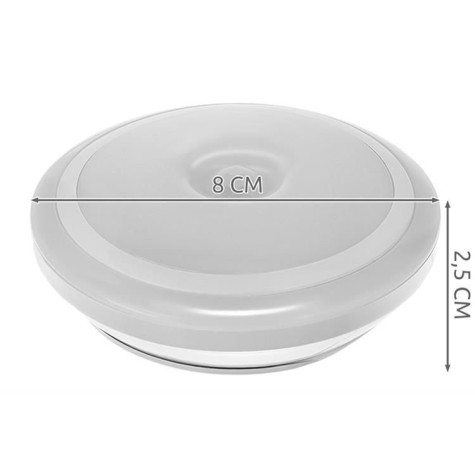 LED světlo s pohybovým senzorem kulaté Izoxis 9110 ~ 8