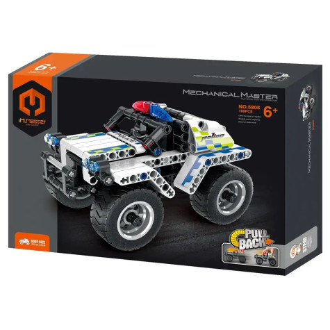 iM.Master Stavebnice Policejní auto 16 cm 199 dílků ~ 1