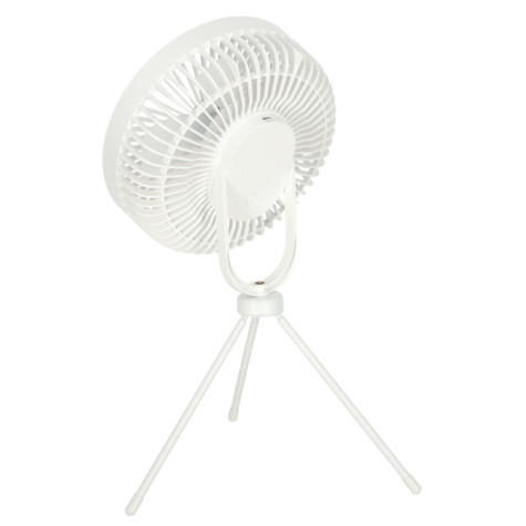 KIK Mini stolní ventilátor bílý ~ 3