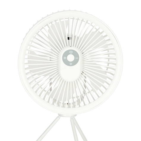 KIK Mini stolní ventilátor bílý ~ 4