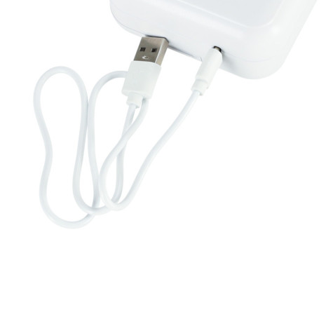 KIK Mini termotiskárna štítků USB čtvercová - modrá ~ 8