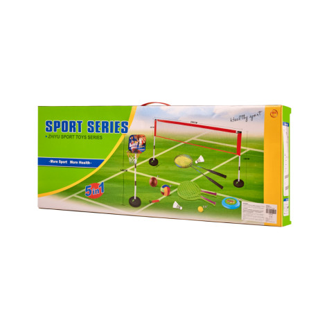 KIK Sportovní sada náčiní 5v1 ~ 6