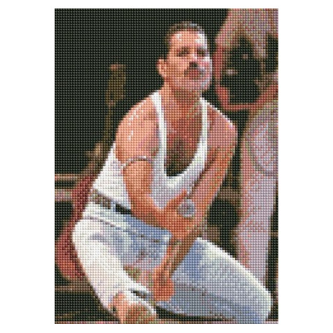 Norimpex Diamantový obrázek malování 30x40cm - Freddie Mercury ~ 3