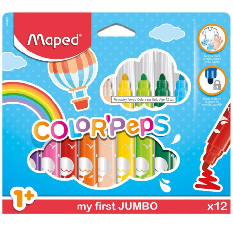 Maped Dětské fixy Color'Peps Jumbo 12ks ~ 1