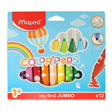 Maped Dětské fixy Color'Peps Jumbo 12ks ~ 3