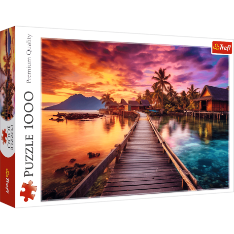 TREFL Puzzle Ostrov v ráji 1000 dílků ~ 1