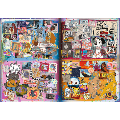 TREFL Puzzle UFT Velká kniha Disney 6000 dílků ~ 2