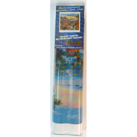Norimpex Diamantový obrázek malování 30x40cm - Tramvaje ve městě ~ 2