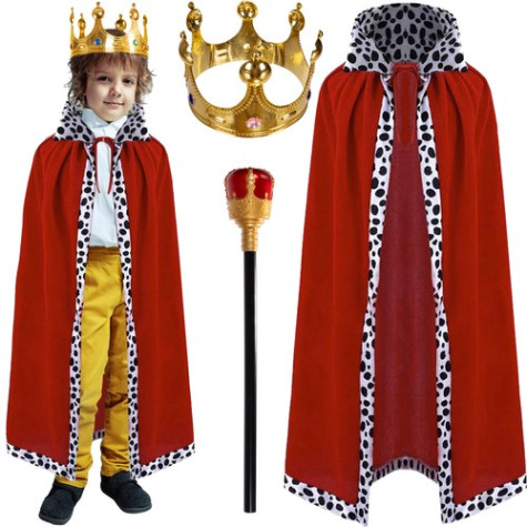 Dětský kostým Král sada 3 ks Kruzzel 20560 ~ 1