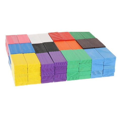 Dřevěné domino barevné 1080 ks Kruzzel 9397 ~ 5