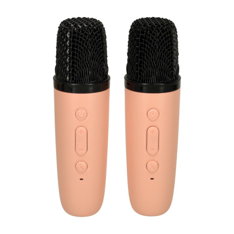 KIK Karaoke bluetooth reproduktor bezdrátový - růžový ~ 6