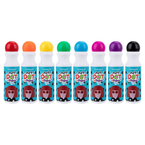 Tookyland Barvy v tubě Smývatelné 8 ks s omalovánkami ~ 2
