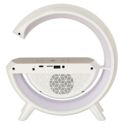 KIK Multifunkční LED světlo s bezdrátovou nabíječkou - bílé ~ 4