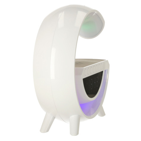 KIK Multifunkční LED světlo s bezdrátovou nabíječkou - bílé ~ 9