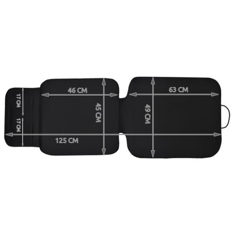 Ochranná podložka pod autosedačku černá Xtrobb 6299 ~ 3