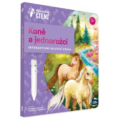 Albi Kouzelné čtení - Kniha Koně a jednorožci