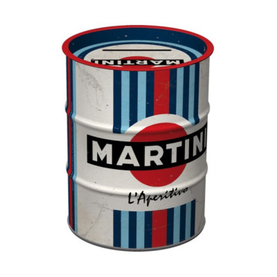 Nekupto Kasička barel Martini - L'Aperitivo Racing Stripes