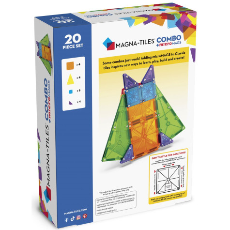 2.JAKOST Magna-Tiles Combo 20 dílů ~ 6