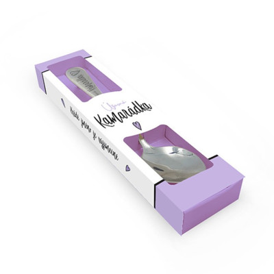 Nekupto Lžička s potiskem pastel Úžasná kamarádka