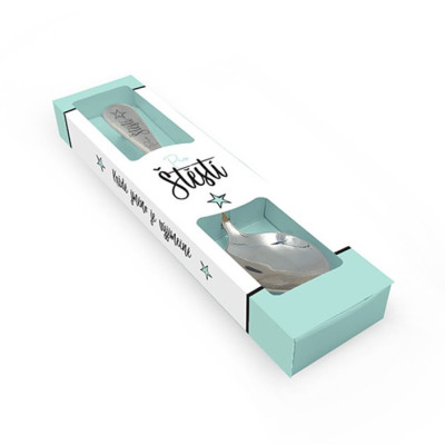 Nekupto Lžička s potiskem pastel Pro štěstí