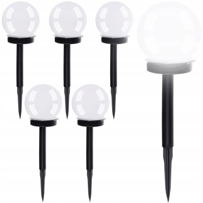 Solární zahradní lampa Koule 6 ks Gardlov 23562