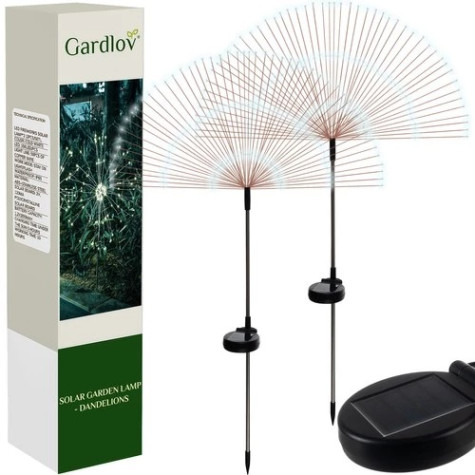 Solární zahradní světlo Pampeliška 2ks 94cm Gardlov 23561 ~ 1