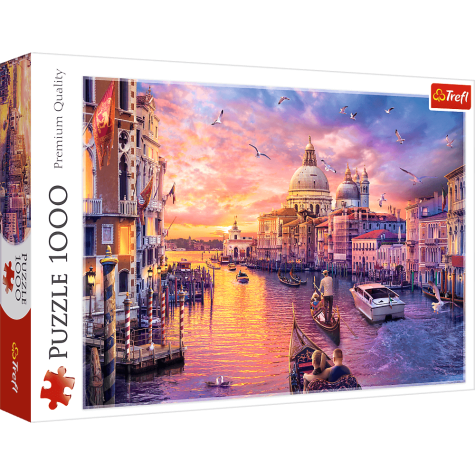 TREFL Puzzle Kouzlo Benátek 1000 dílků ~ 1