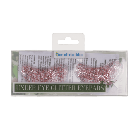 Chladící polštářky pod oči gelové glitter ~ 2