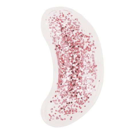 Chladící polštářky pod oči gelové glitter ~ 6