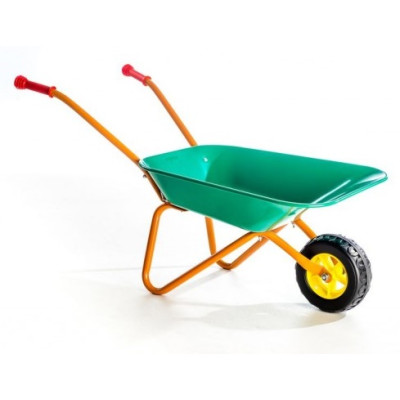 Plechové kolečko Yupee velké zelené 78x40x32cm v krabici
