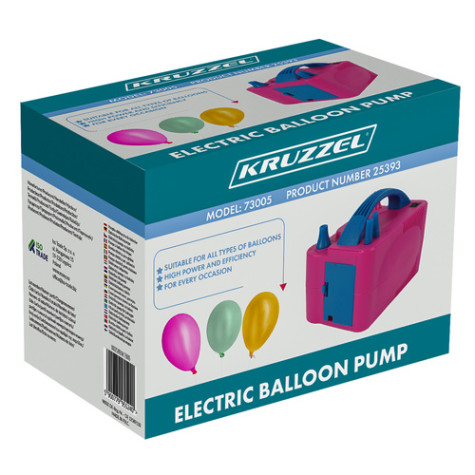 Elektrická pumpa na balónky Kruzzel 25393 ~ 11