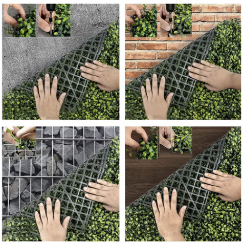 Umělý živý plot na balkon 60x40cm Gardlov 25390 ~ 3