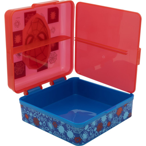 STOR Čtvercový Multi Box na svačinu Spiderman ~ 3