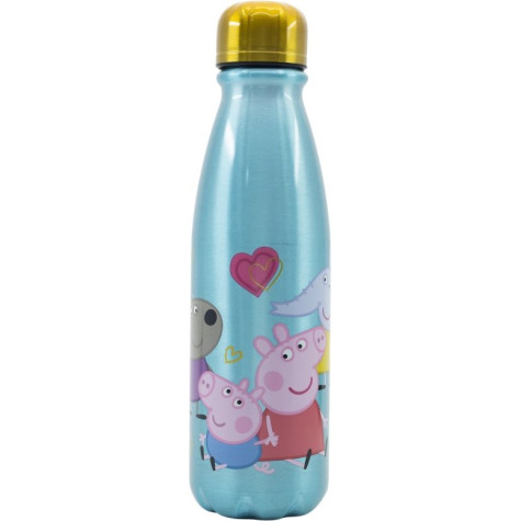 STOR Láhev na pití hliníková Prasátko Peppa 600 ml ~ 2