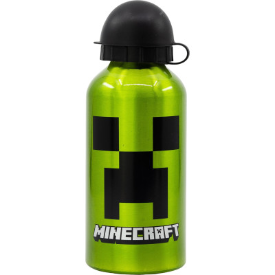 STOR Láhev na pití hliníková Minecraft 400 ml