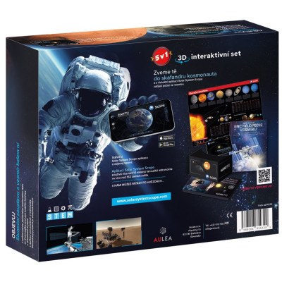 AuLea Průvodce vesmírem 5v1 interaktivní set 3D