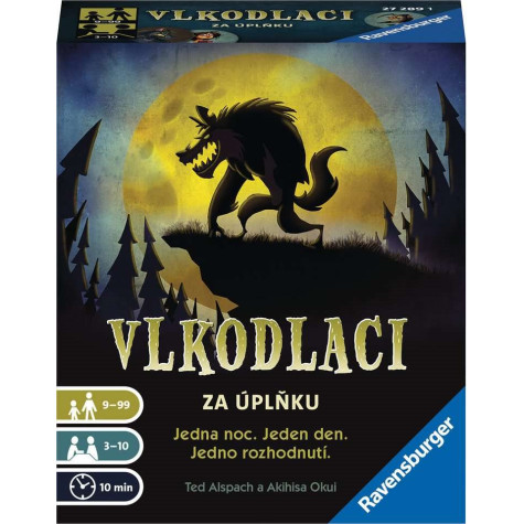 RAVENSBURGER Karetní hra Vlkodlaci za úplňku ~ 2