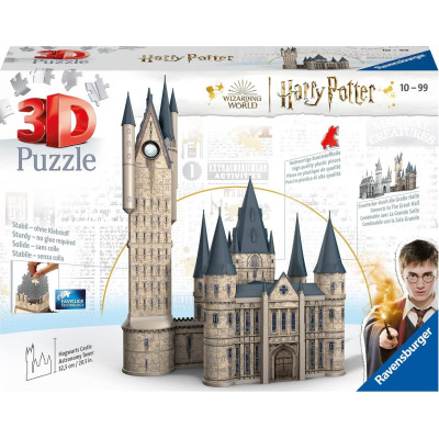 RAVENSBURGER 3D puzzle Harry Potter: Bradavice, Astronomická věž 615 dílků