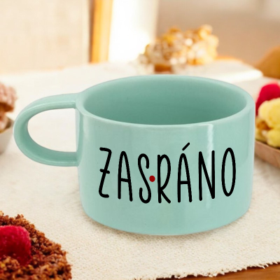 Ahome Hrnek makronka 160 ml - Zas ráno - mátový
