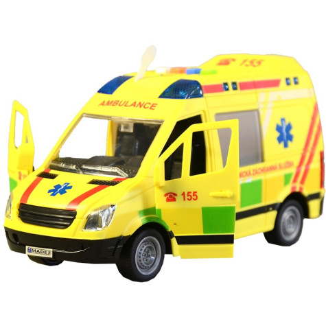 MaDe Ambulance s českým hlasem na setrvačník 21 cm ~ 6