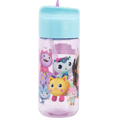 STOR Láhev na pití Tritan Gábinin kouzelný domek 430 ml