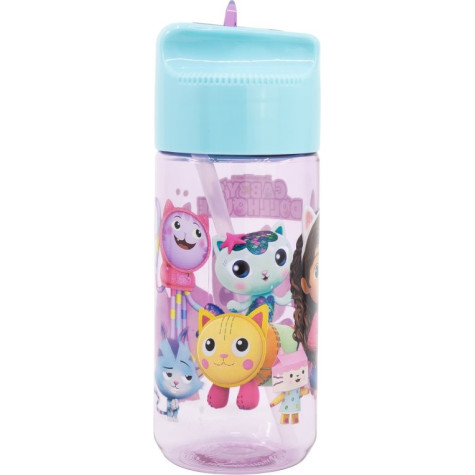 STOR Láhev na pití Tritan Gábinin kouzelný domek 430 ml ~ 1