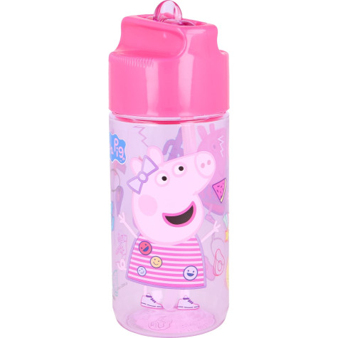 STOR Láhev na pití Tritan Prasátko Peppa 430 ml ~ 1
