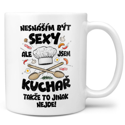 Hrnek 330 ml - Sexy kuchař